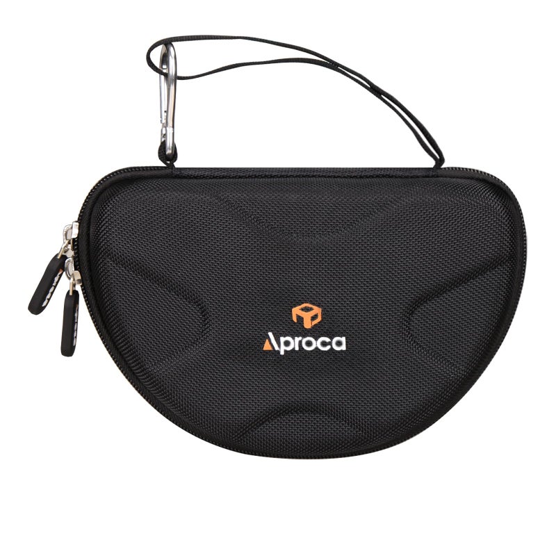 Aproca حافظة Aproca متوافقة مع سماعات الرأس Sony ZX Series MDR-ZX110 / MDRZX110AP / MDRZX110NC / MDR-ZX310AP لإلغاء الضوضاء، حقيبة تخزين محمولة للإكسسوارات (أسود) - Image 3